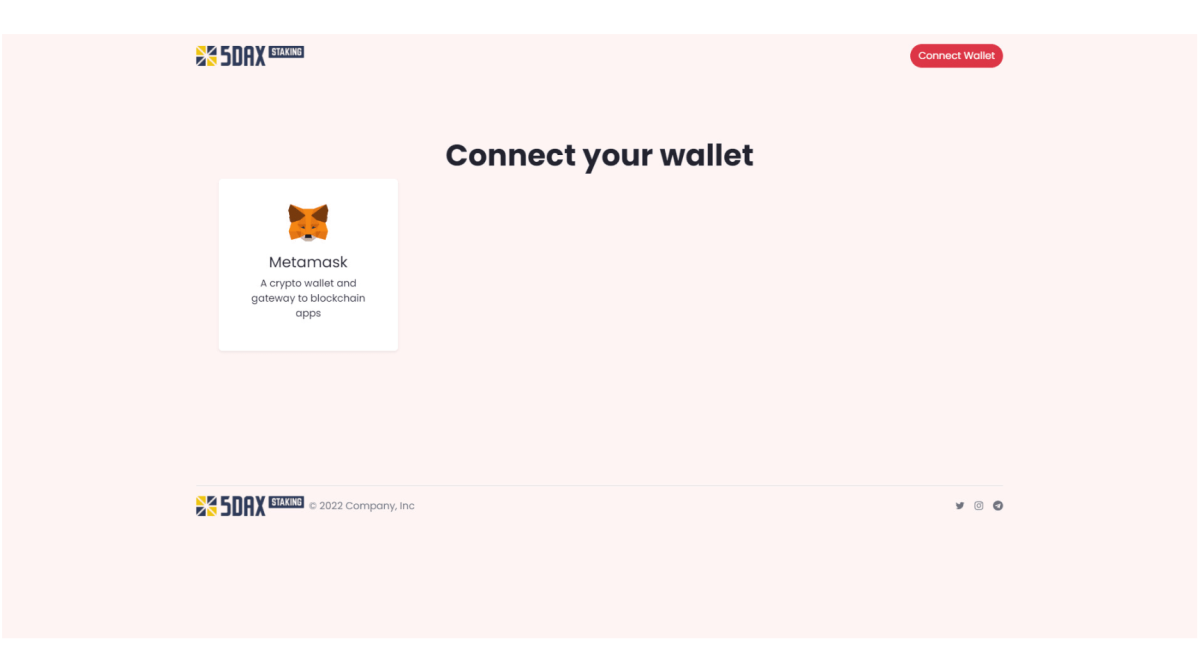 I will develop web3 staking portal for your evm chain