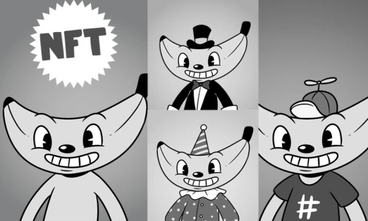 I will design cartoon nft art vintage 30s collection