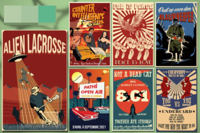 I will create high end retro vintage flyer,poster