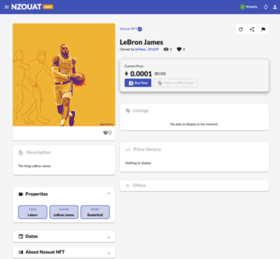I will sell my fully working opensea clone nft marketplace