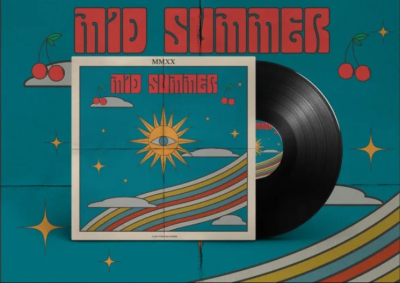 I will make vintage album cover for you