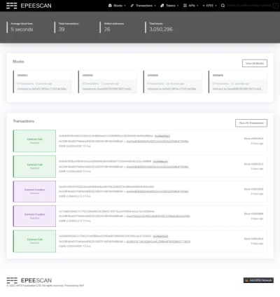 I will build a blockchain explorer for you