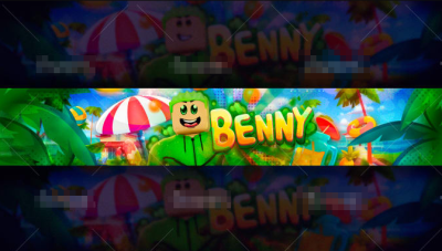 I will design a cartoon banner for your youtube