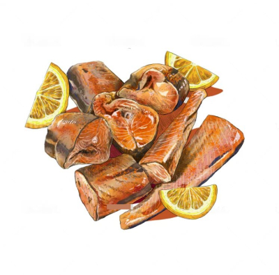 I will create an illustration for your instagram feed or food menu