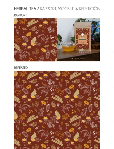 I will design seamless repeat pattern design