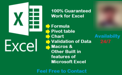 I will do perfect excel work