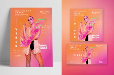 I will design event party club, dj, concert flyer and poster