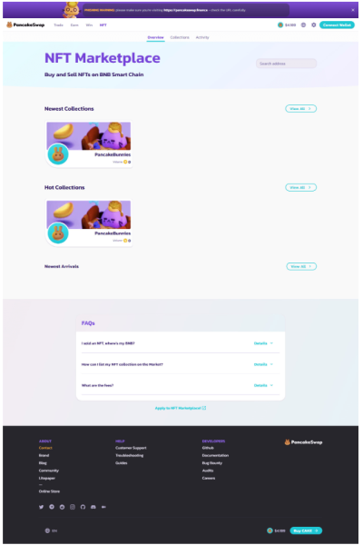 I will build nft market place for your evm compatible blockchain