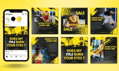I will design professional and clean instagram posts in canva