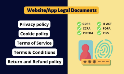 I will write strong website terms, privacy policy, disclaimer etc