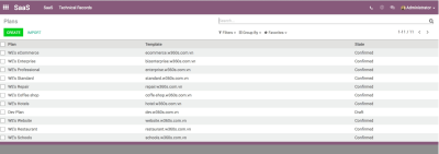 I will setup your odoo saas plan as inquiry