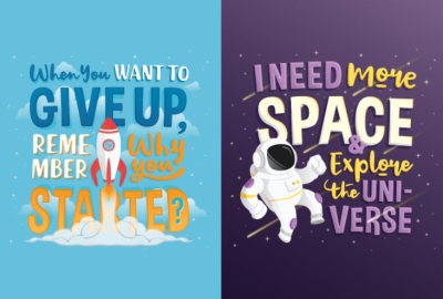 I will illustrate your quote or text in hand lettering style